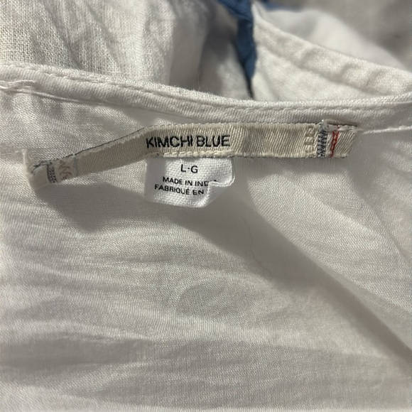 Kimchi Blue Faye Linen Pleated Mini Dress - Picture 6 of 8